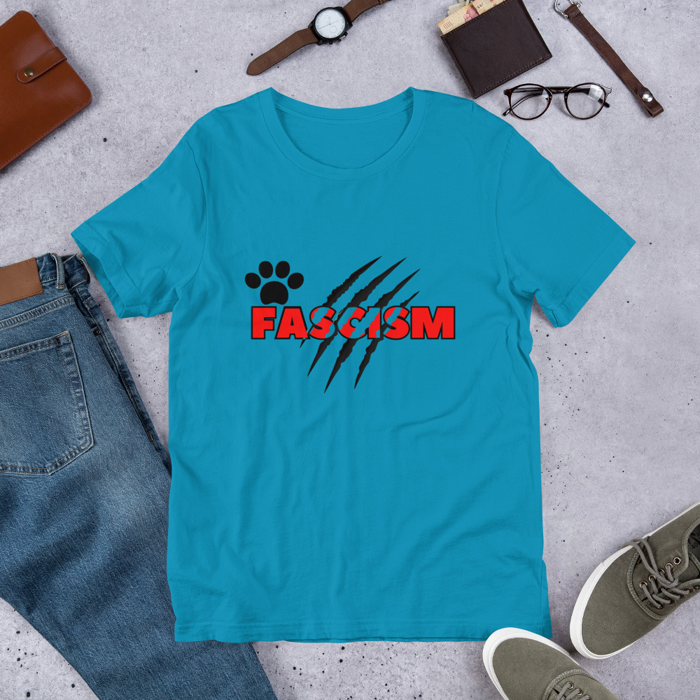 Cats Against Fascism Unisex t-shirt - الصورة 4
