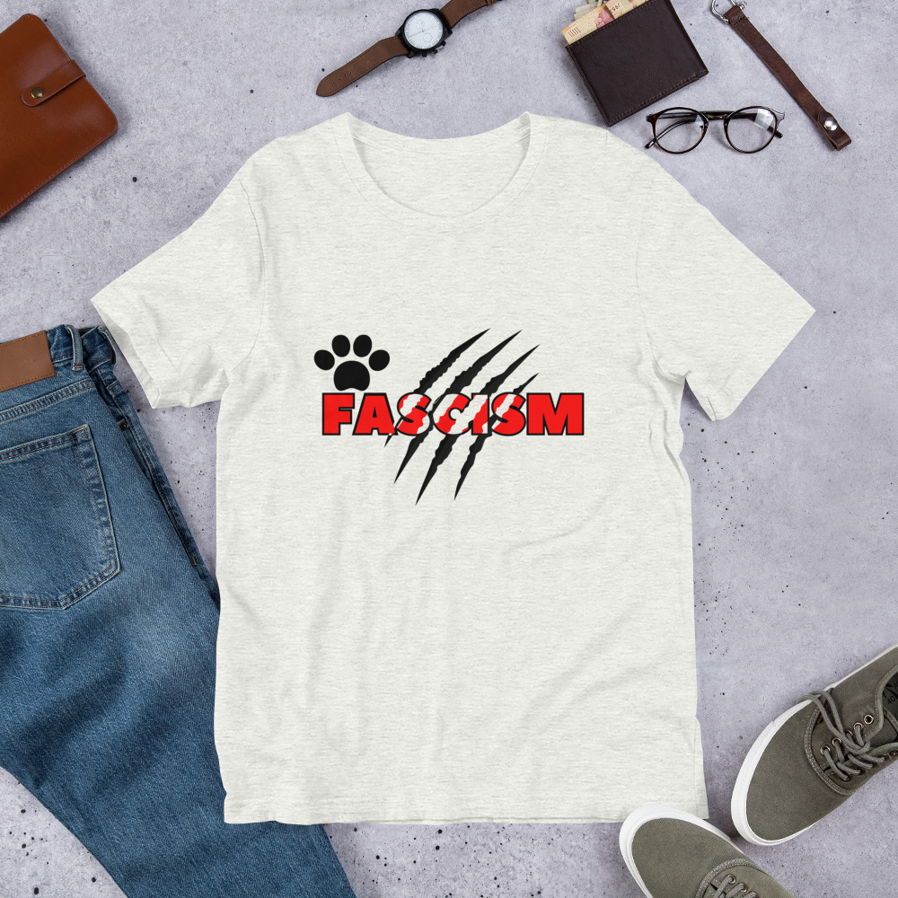 Cats Against Fascism Unisex t-shirt - الصورة 15